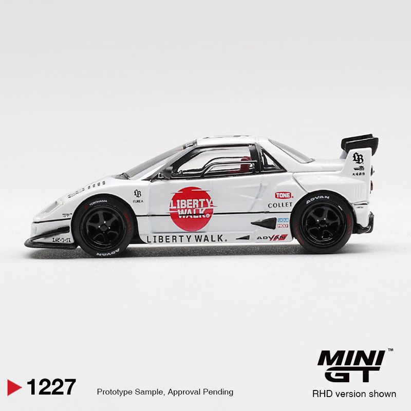 MiniGT 1227 - 2025 Mazda AZ-1 Liberty Walk LB40 LB-Hinomaru MiniGT 1227 - 2025 Mazda AZ-1 Liberty Walk LB40 LB-Hinomaru