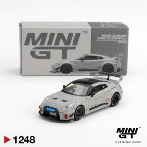 MiniGT 1248 - 2026 Nissan GTR R35 LB-Super Silhouette GT-R VER1, matt gray