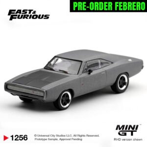 *RESERVA FEBRERO 2027* MiniGT 1256 Blister - FAST FIVE - 2011 Dodge Charger Dominic Toretto