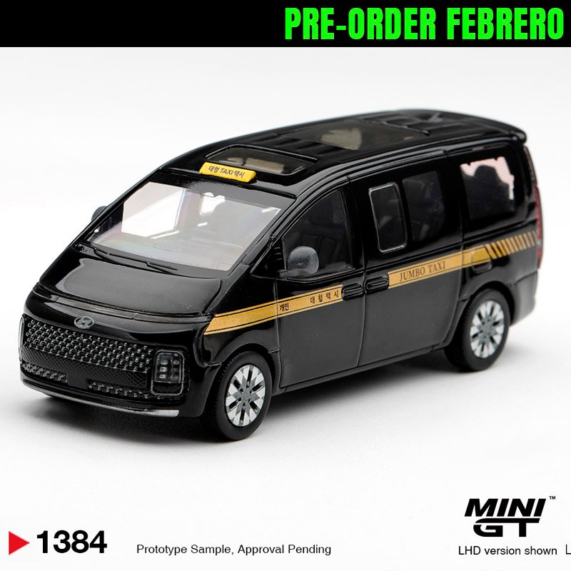 *RESERVA FEBRERO 2027* MiniGT 1384 KOREA EXCLUSIVE - Hyundai Staria TAXI *RESERVA FEBRERO 2027* MiniGT 1384 KOREA EXCLUSIVE - Hyundai Staria TAXI