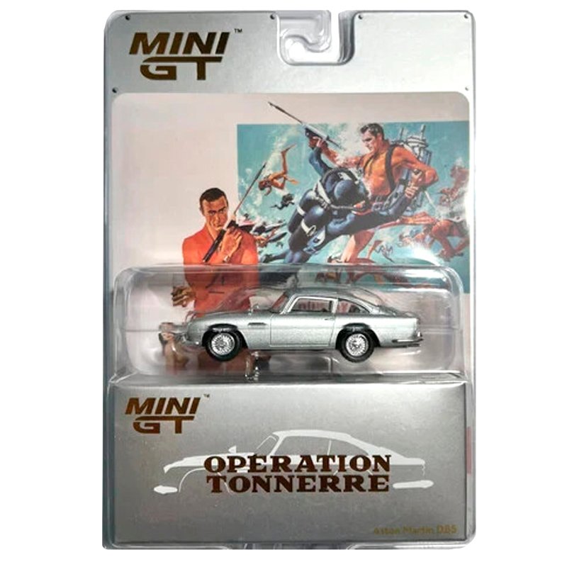 MiniGT - 1965 Aston Martin DB5 *Thunderball - James Bond 007* French Blister MiniGT - 1965 Aston Martin DB5 *Thunderball - James Bond 007* French Blister
