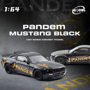 Model model - Pandem Mustang, black