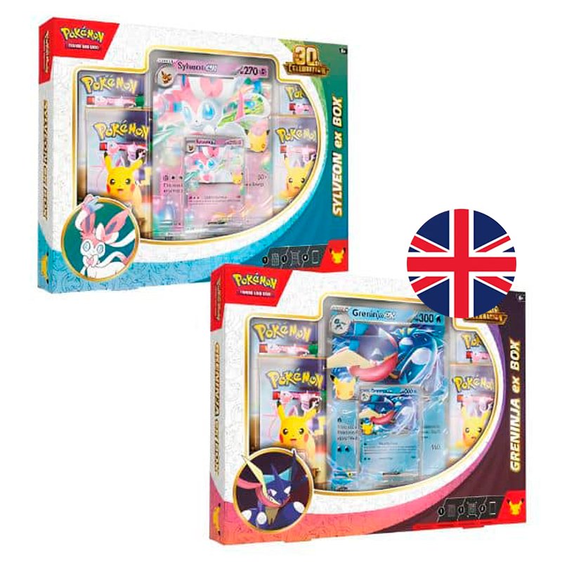Pokemon 30th Aniversario - EX Box - Ingles Pokemon 30th Aniversario - EX Box - Ingles