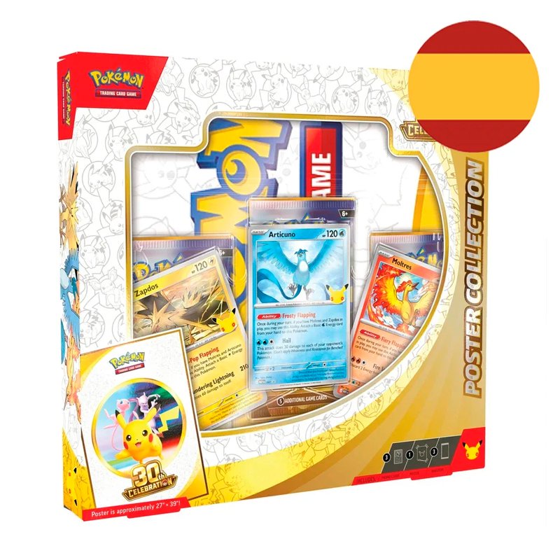 Pokemon 30th Aniversario - Poster Collection - Español Pokemon 30th Aniversario - Poster Collection - Español