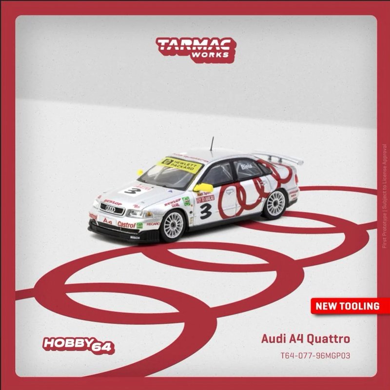 Tarmac - 1996 Audi A4 Quattro #3 Frank Connecting Rod Macau Race Guide Tarmac - 1996 Audi A4 Quattro #3 Frank Connecting Rod Macau Race Guide