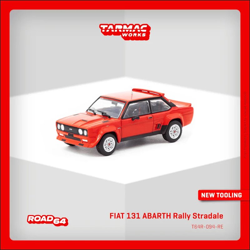 Tarmac - Fiat 131 Abarth Rally Stradale, red Tarmac - Fiat 131 Abarth Rally Stradale, red