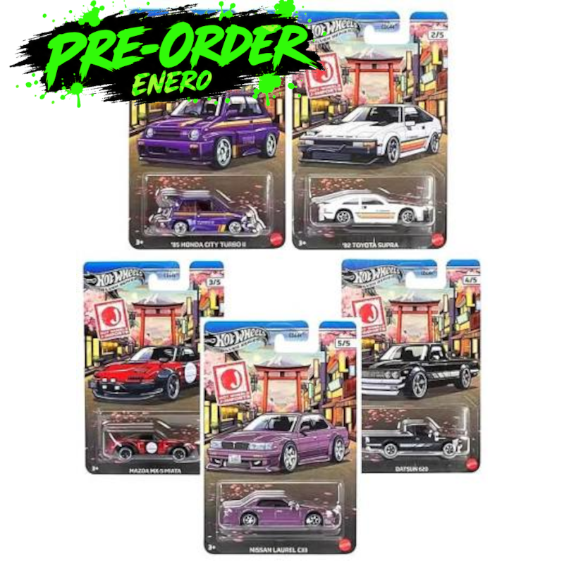 *PRE-ORDER Enero 2027* - JDM Street - Serie Completa *PRE-ORDER Enero 2027* - JDM Street - Serie Completa