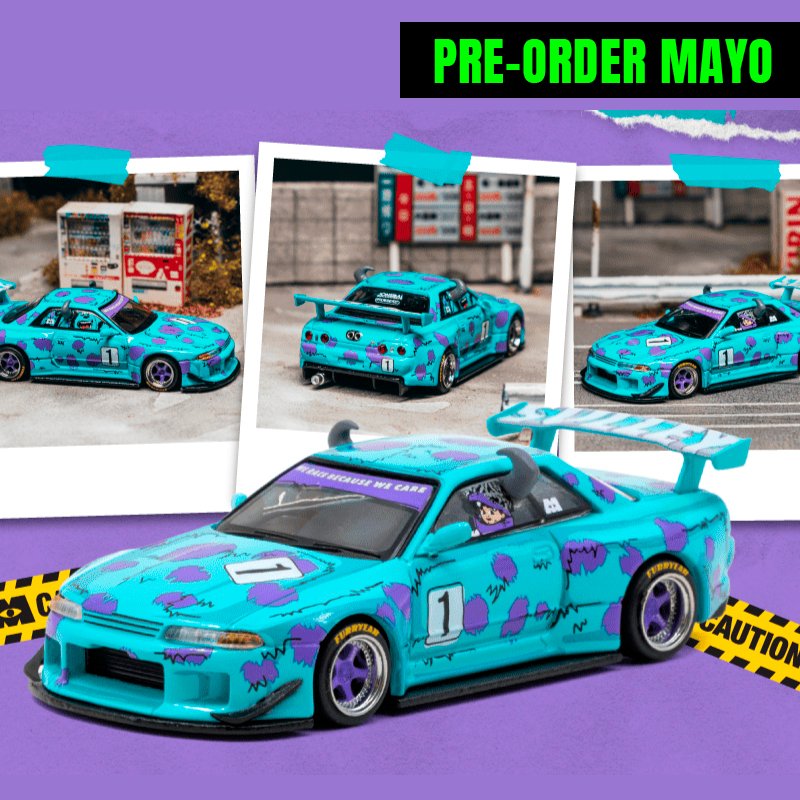 *PRE-ORDER Mayo/27* Tarmac - Skyline R32 Widebody *Sulley Monstruos SA* by Jon Sibal *PRE-ORDER Mayo/27* Tarmac - Skyline R32 Widebody *Sulley Monstruos SA* by Jon Sibal